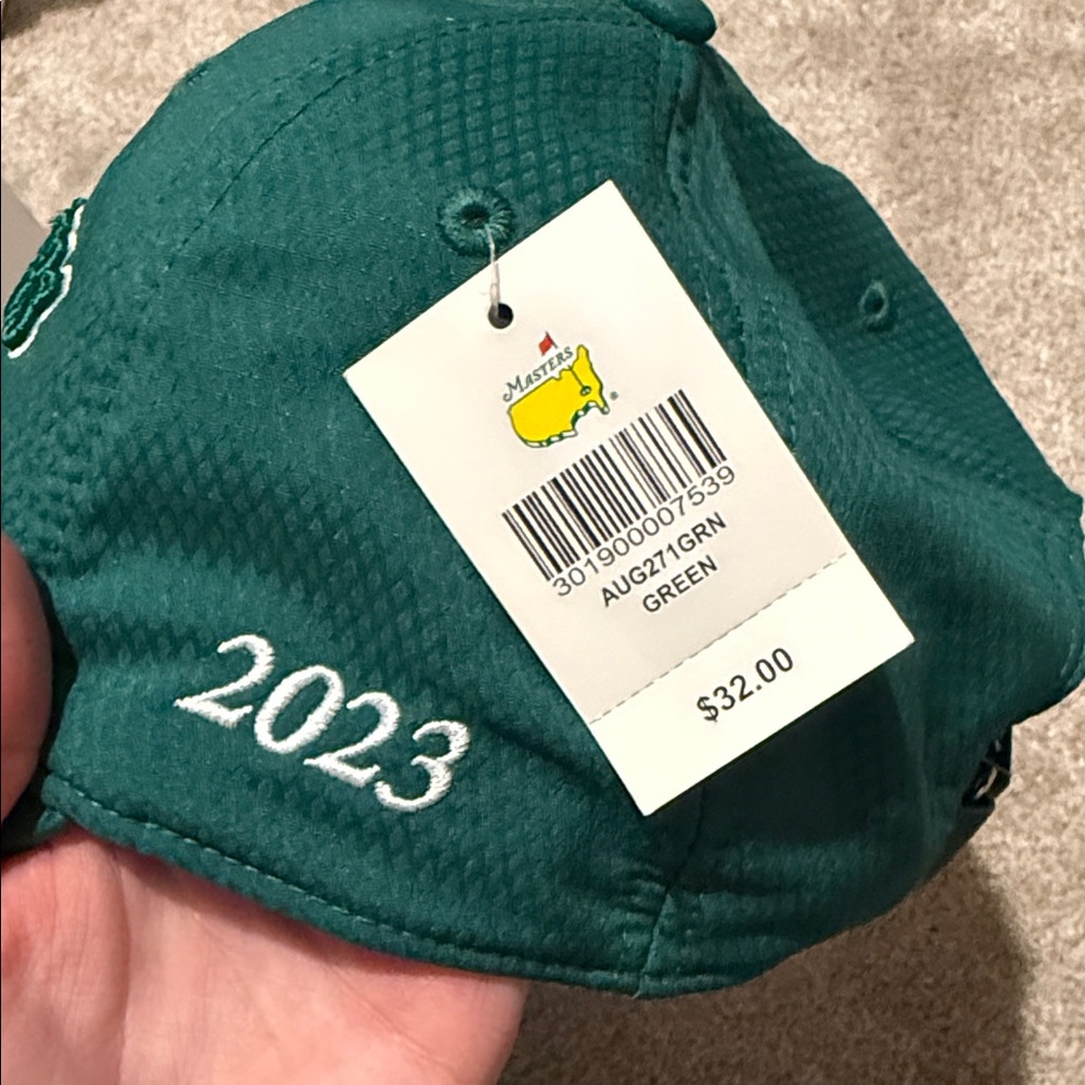 NWT Green 2023 Masters authentic Golf hat - Picture 2 of 4